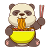 Panda Ramen Japanese Food