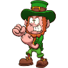Angry Leprechaun Ready To Fight