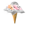 Mond Ice Cream Surreal