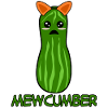 Cucumber Cat Mewcumber Cucumber