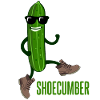 Cucumber with shoes Shoecumber cucumbers