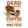 Coffee Maltese dog lover