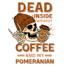 Coffee Pomeranian dog lover