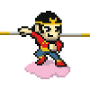 Pixel monkey magic