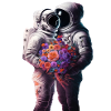 couple d'astronautes