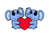 Elephant Heart Love Elephants