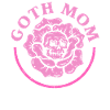 Goth Mom Squelette gothique foncé