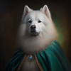 Königliches Hund Portrait, Mittelalterlich