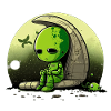 Sad alien