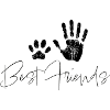 Beste Freunde – Spruch für Hundefreunde