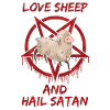 Love Sheep and Hail Satan