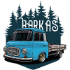 German Classic Car // Illustration // Barkas