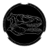 Daspletosaurus fossil skull