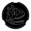 Carnotaurus fossil skull