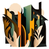 Abstract Art | Garden | Flowers