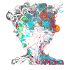Psychedelic Art, Glasses - Open Mind