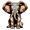 Beautiful elephant