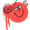 Funny face in love