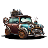 Steampunk car