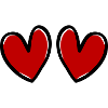 hearts love symbol