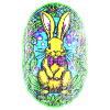 Rabbit Rabbit Motif Easter