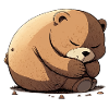 Meenee the sleeper bear