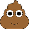 Emoji poop little smile