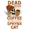 Amateur de café Sphynx-chat