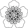 Symbole Cadeau Ornement ethnique Art Orient