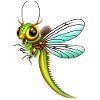 Dragonfly approaching