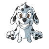 Mignon Cartoon Dalmatien