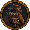 Steampunk owl