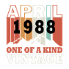 Né avril 1988 Millésime