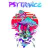 Psytrance Psychedelic Magic Mushrooms