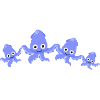 squid,family,sepia,squid family