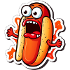 Screaming Hot Dog