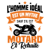 Motard Et Retraité