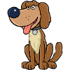 Funny Dog, Comic Motif