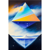 pyramide dans les étoiles