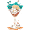Skull cocktail