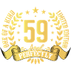 59 vuotta syntymäpäivälahja 59 vuotta