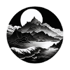 Black White Mountains