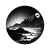 Black White Mountain