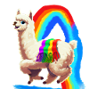 Rainbow Alpaca