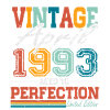April 1993 Vintage vintage fødselsdagsgave
