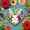 Cute Easter and Flowers
