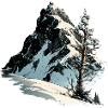 The mountain