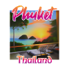 Phuket sunset in Thailand