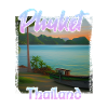 Phuket sunset in Thailand