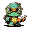 Cooler Superheld Schildkröten Schulanfänger